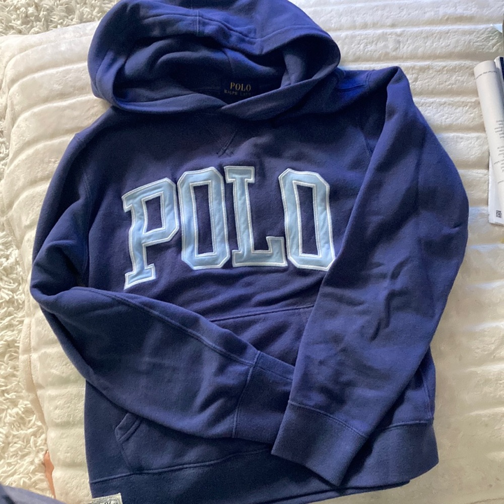 POLO by RL Blue Hoodie